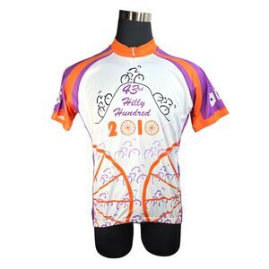 Peak‎ 1 Unisex Cycling Jersey Bike Riding Hilly Hundred Shirt Colorful Size XL
